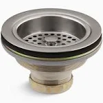 KOHLER K-8799-BN Duostrainer Sink Drain and Strainer - Vibrant Brushed Nickel