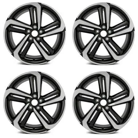 19" Set of 4 New 19X8.5 Alloy Wheels For 2018-2022 HONDA Accord OEM Quality Replacement 10 Spoke Rim