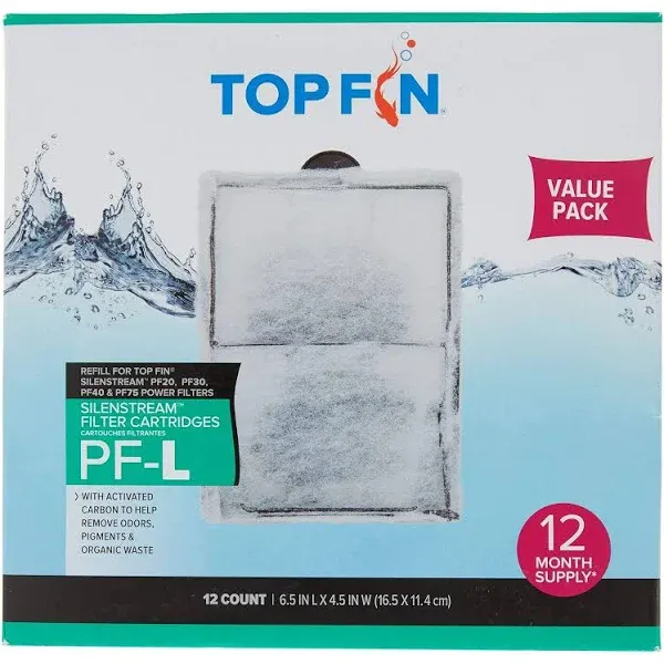 Top Fin Silenstream Large Filter Cartridges