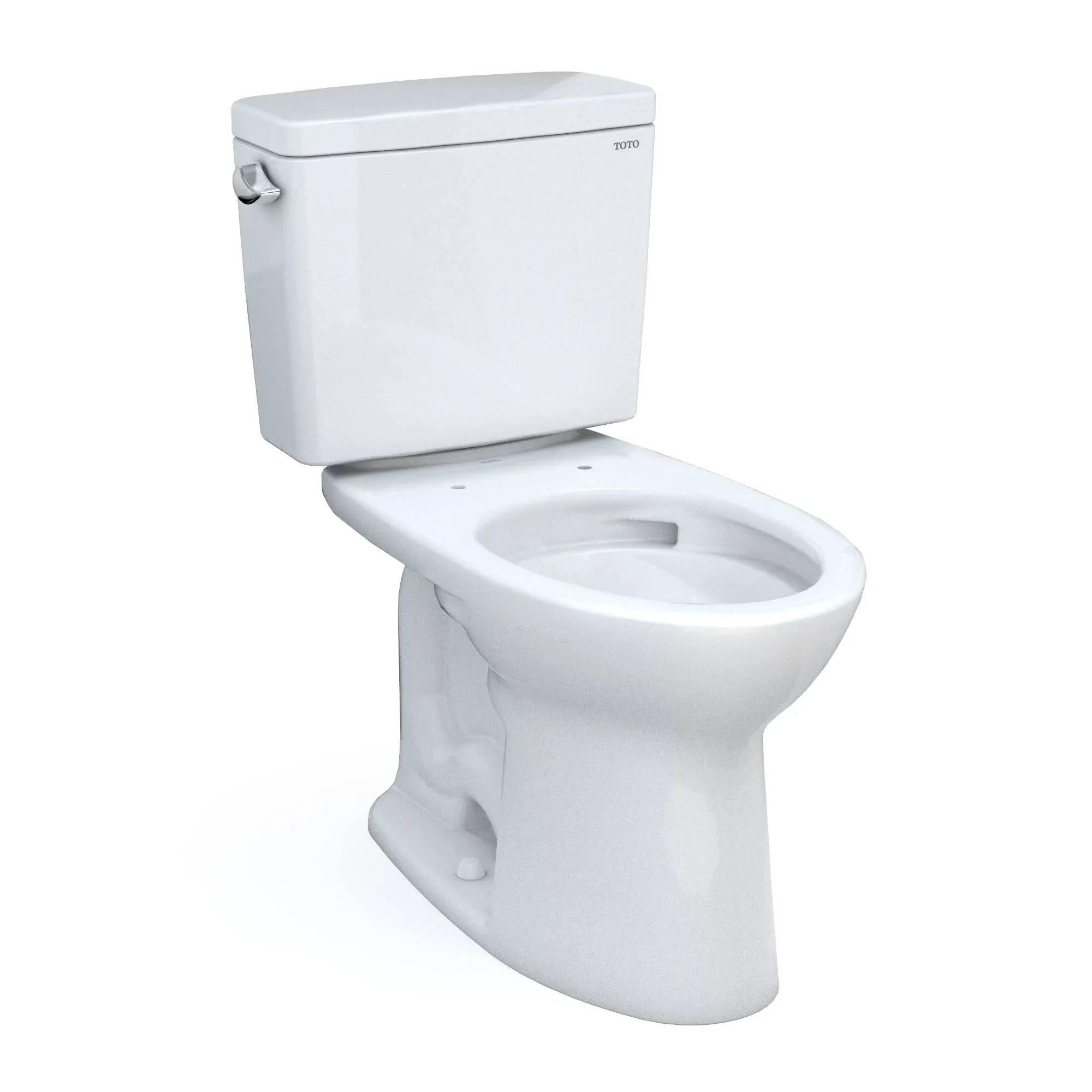 TOTO Drake Cotton Elongated Standard Height 2-piece Toilet 12-in Rough-In 1.6-GPF